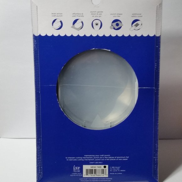 Lever Action Craft Punch Circle 3.5" - Picture 5 of 9